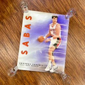 Blazers Limited Edition Sabonis Poster