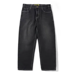 BUTTER ACE DENIM JEANS - DISTRESSED BLACK