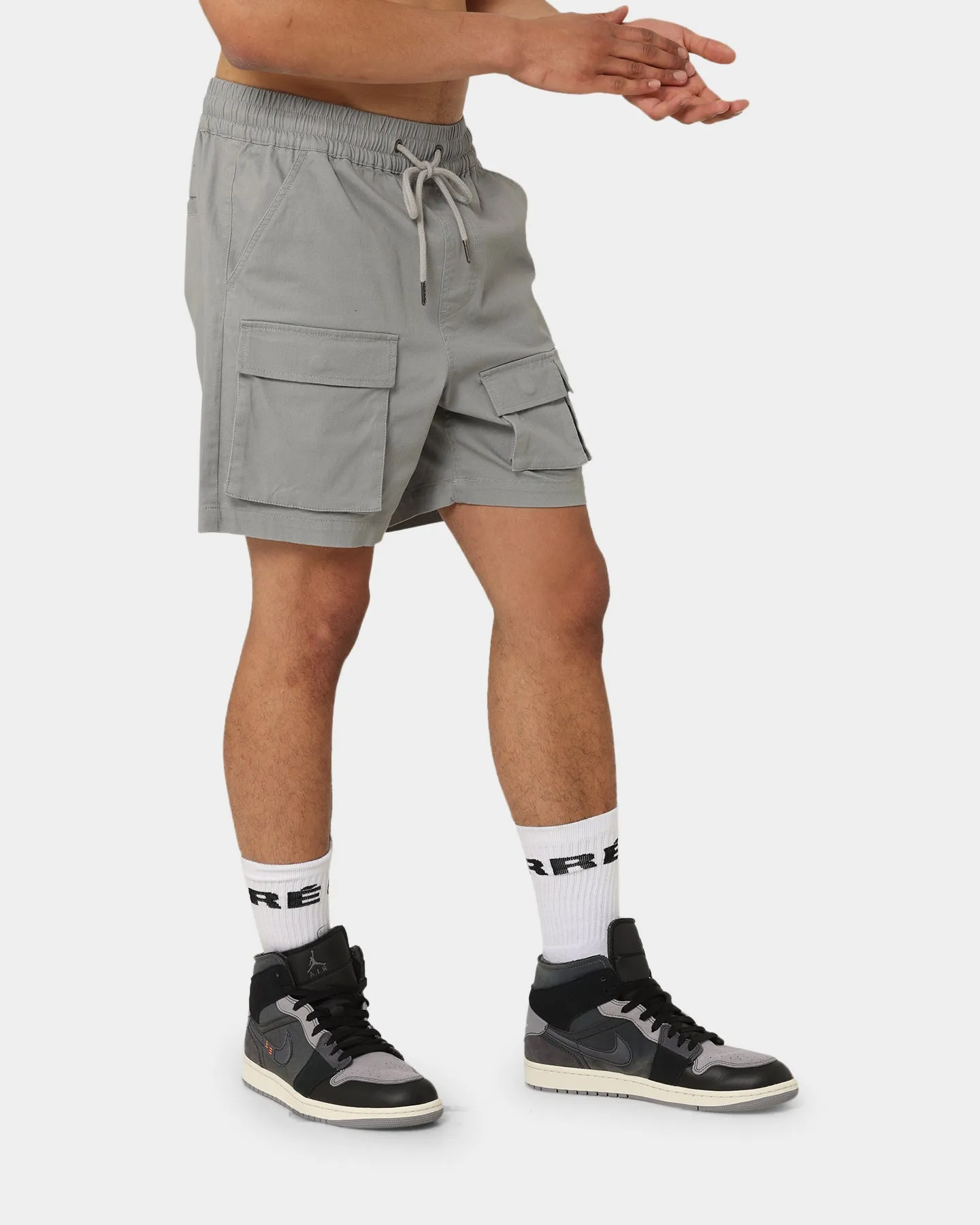 Carré Construct Cargo Shorts Grey
