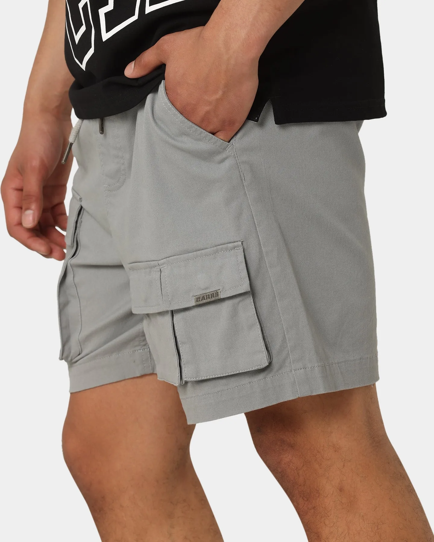 Carré Construct Cargo Shorts Grey