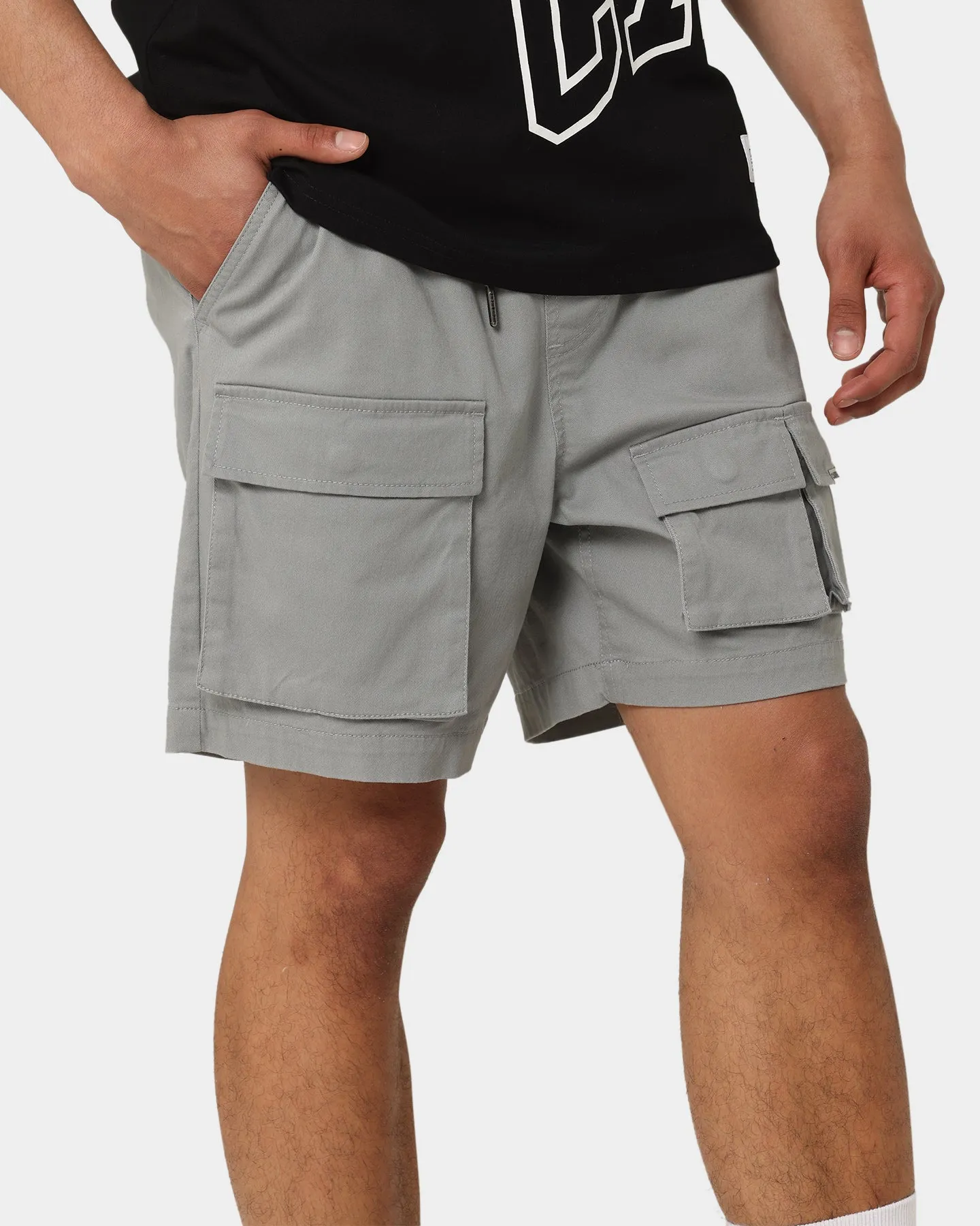 Carré Construct Cargo Shorts Grey