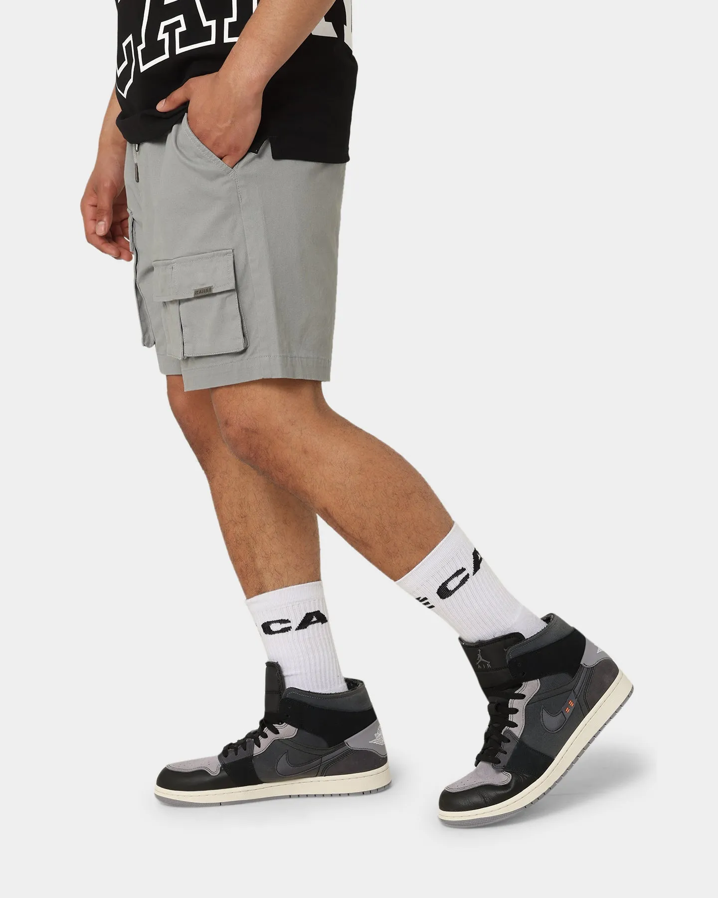 Carré Construct Cargo Shorts Grey