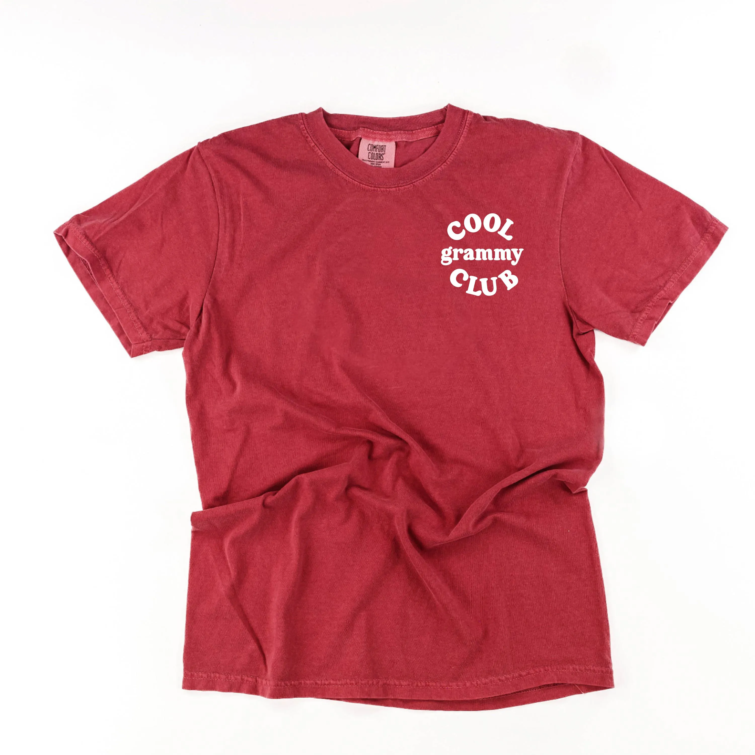 COOL Grammy CLUB - Pocket Design - SHORT SLEEVE COMFORT COLORS TEE