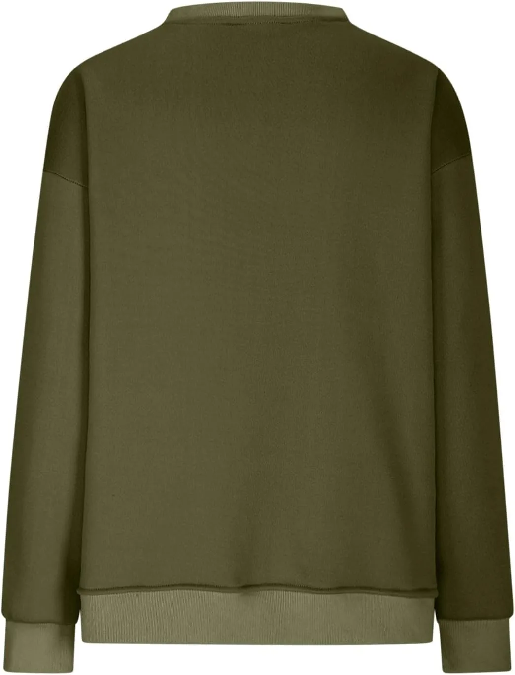 Crewneck Sweatshirts for Women Oversized Patchwork Casual Trendy Fall Tops Long Sleeve Pullover Sweaters with Pockets