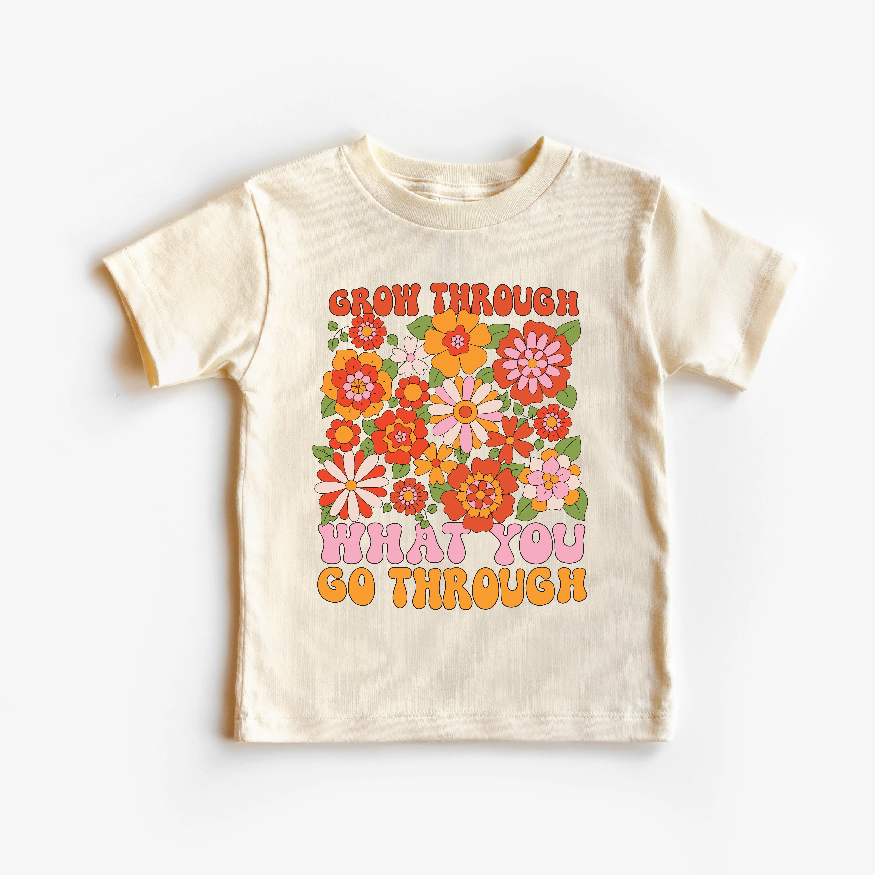 Grow Through What You Go Through - Short Sleeve Child Tee