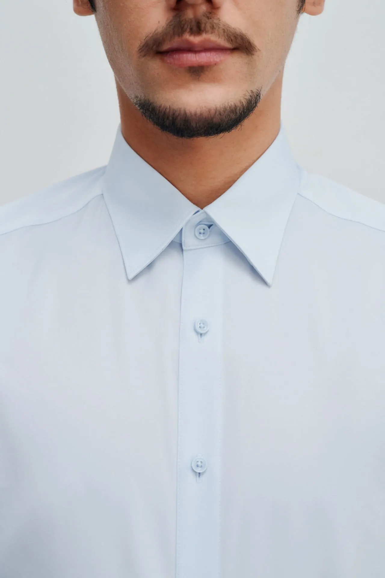 Non-Iron Dry Stretch Smart Fit Poplin Shirt