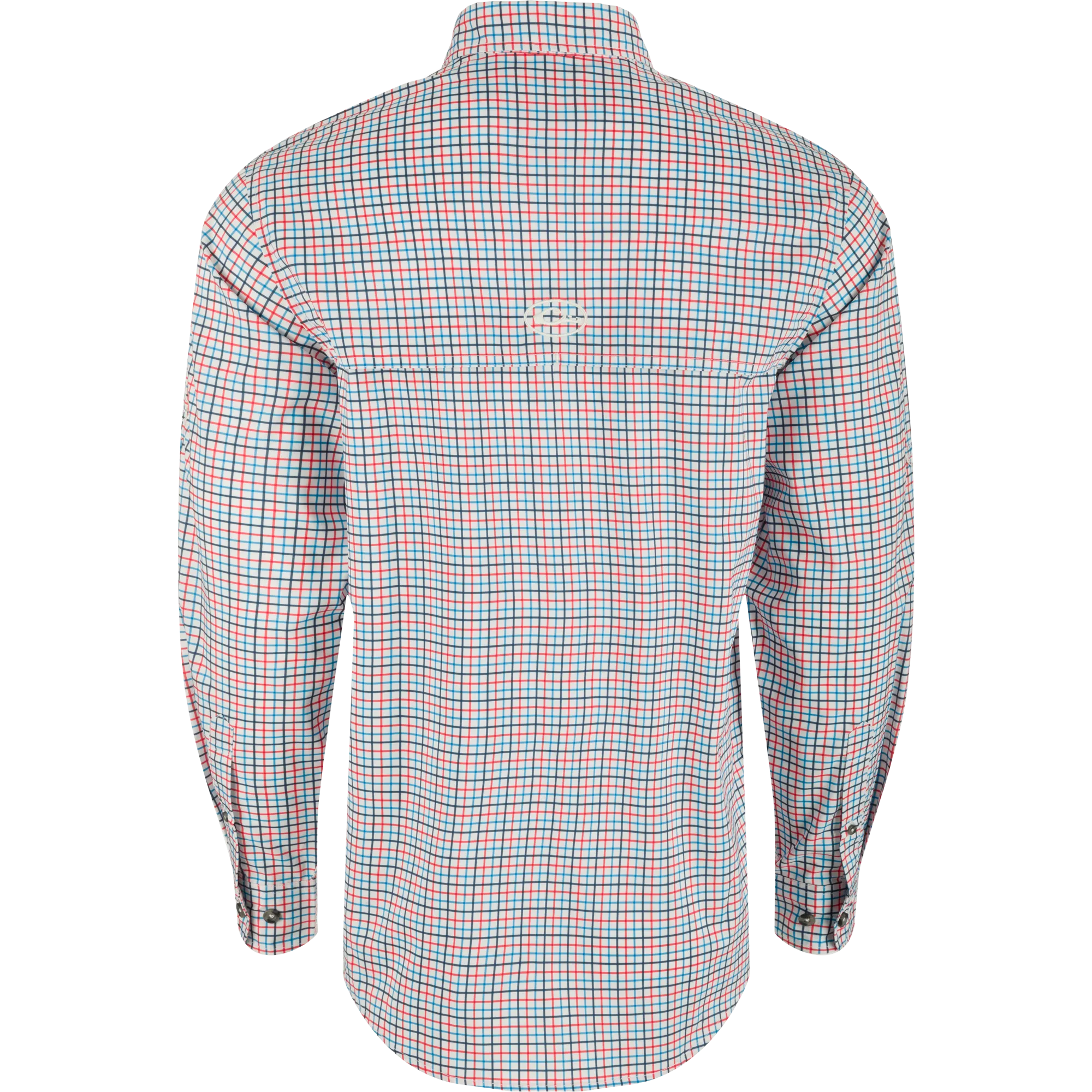 Ole Miss Frat Tattersall Long Sleeve Shirt