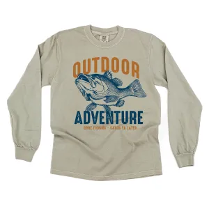 Outdoor Adventure - LONG SLEEVE COMFORT COLORS TEE