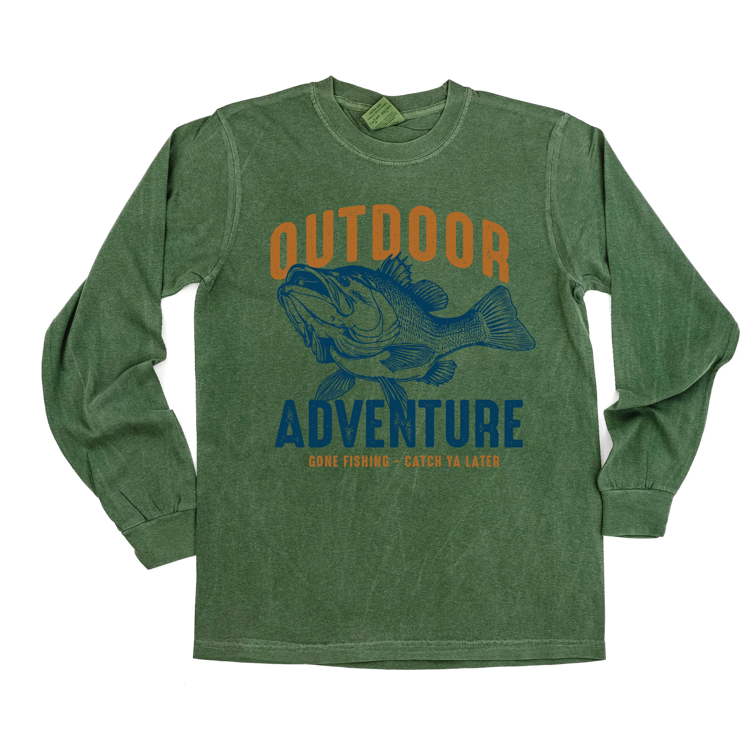 Outdoor Adventure - LONG SLEEVE COMFORT COLORS TEE