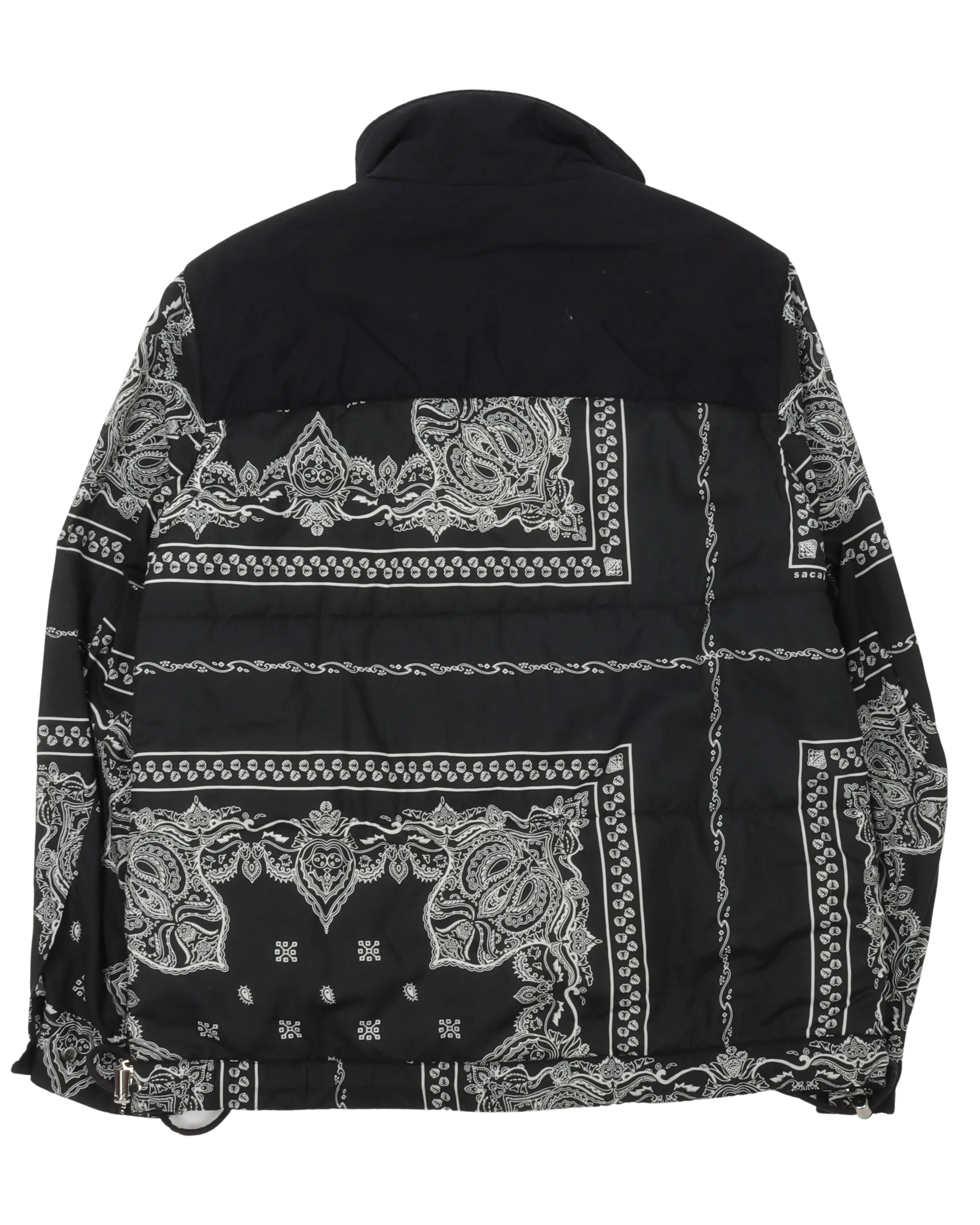 Paisley Puffer Jacket