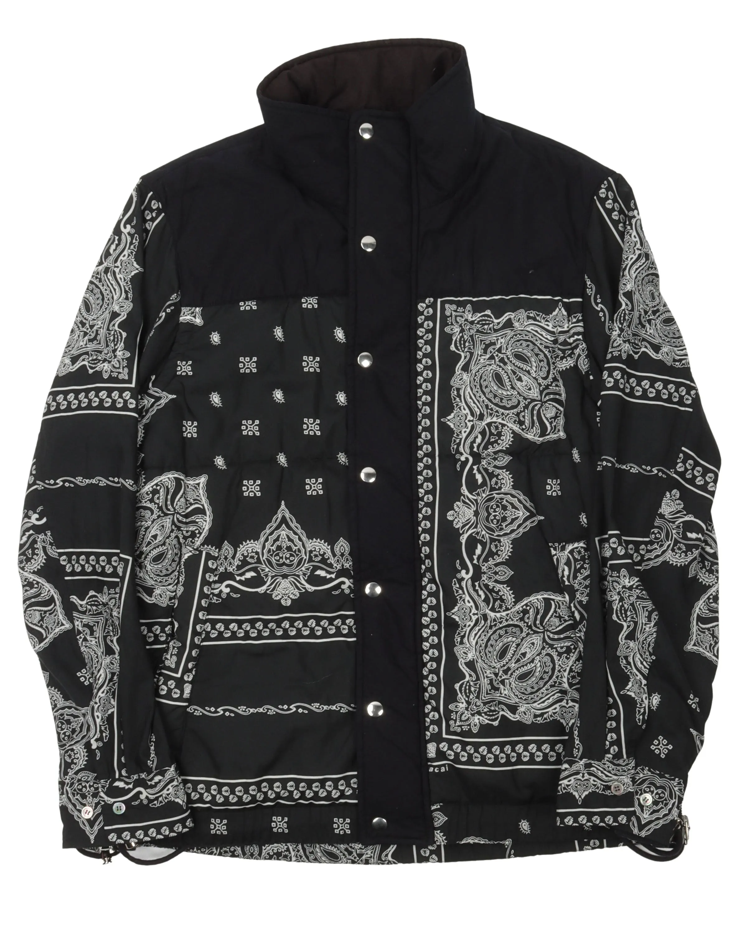 Paisley Puffer Jacket