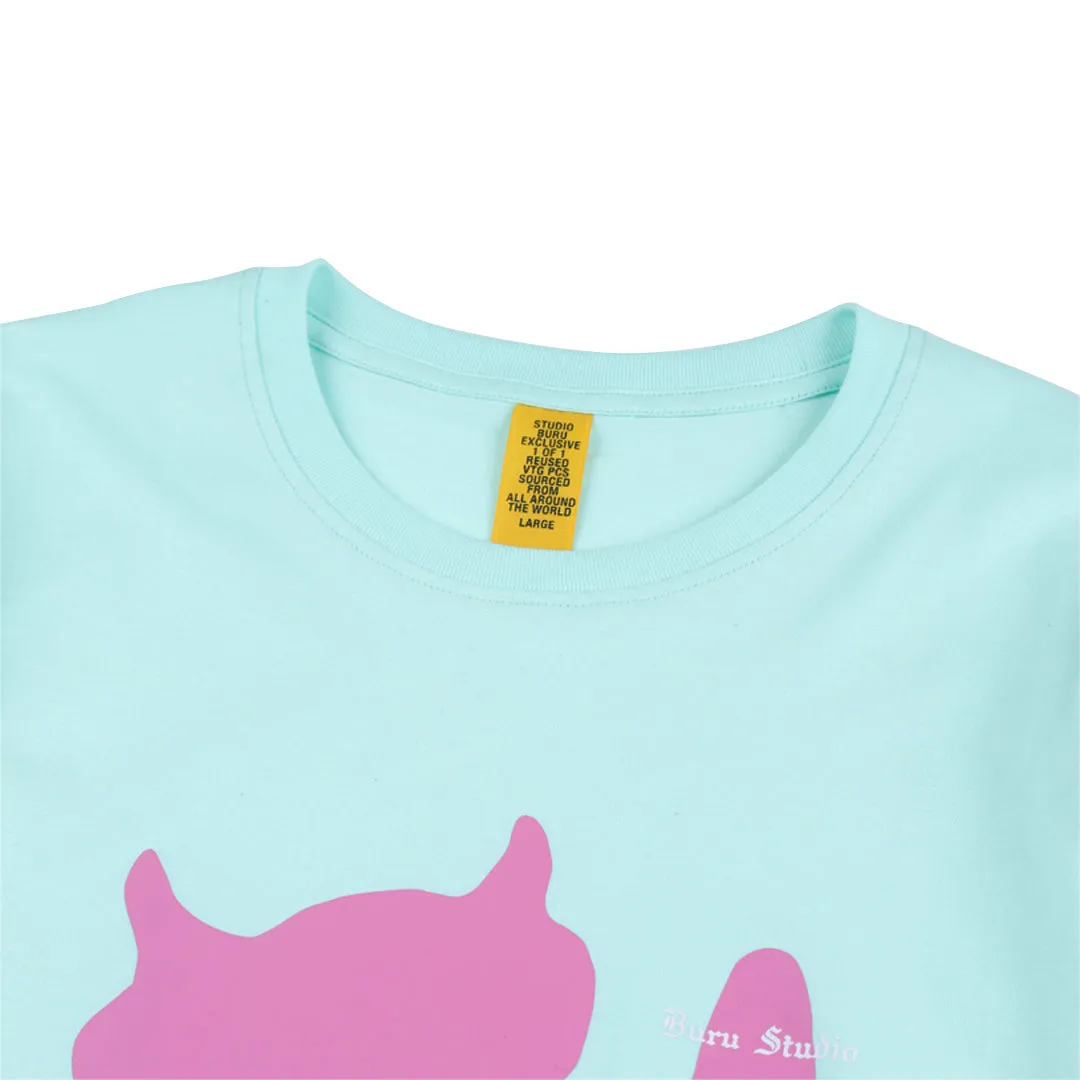 POPSTAR TEES GREEN/PINK