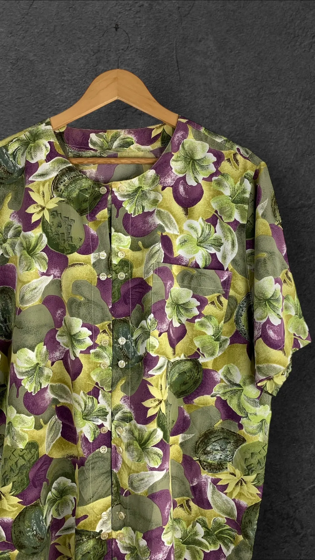 THE UNTAGGED BUTTON UP VINTAGE SHIRT UK 16