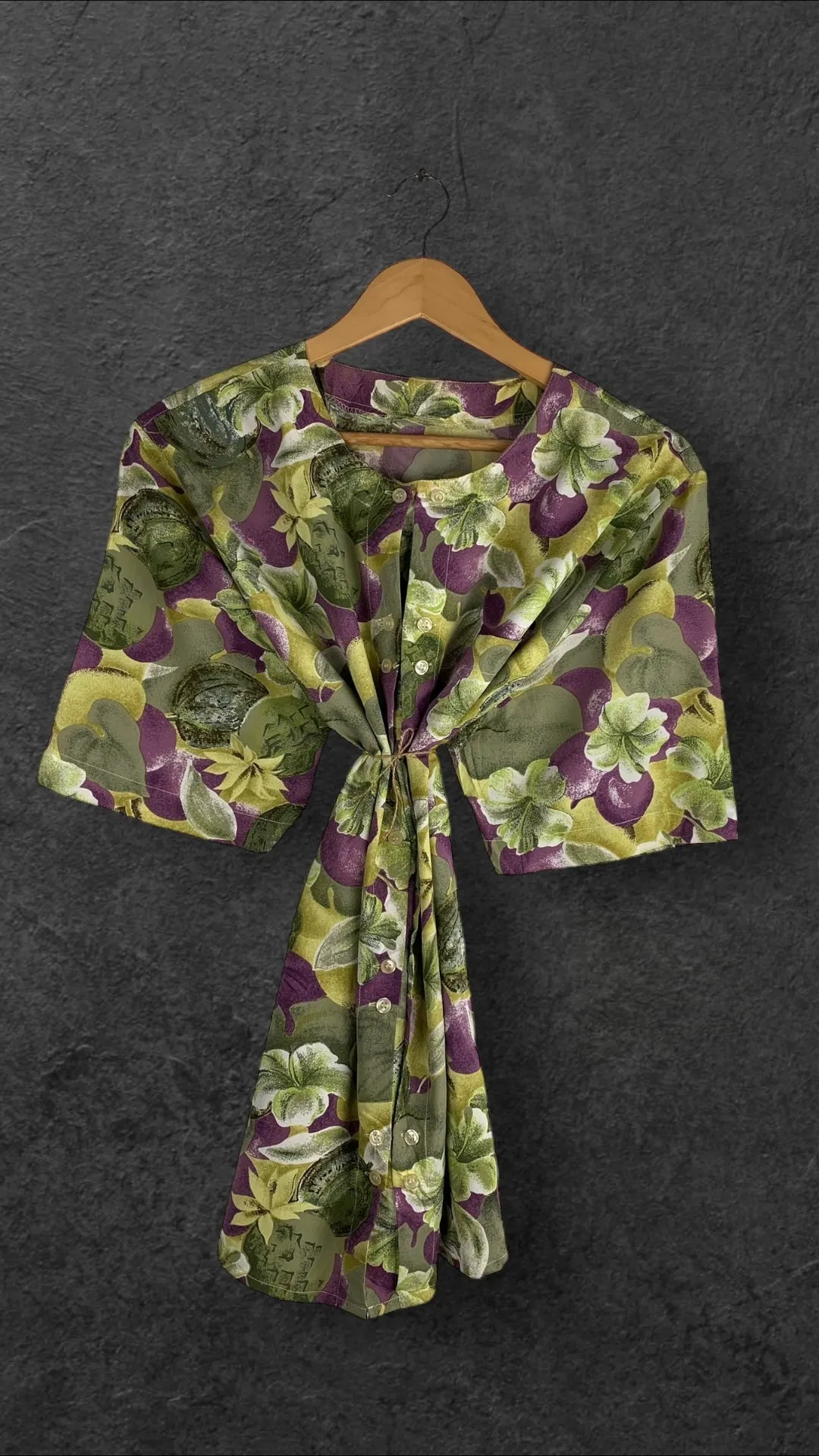 THE UNTAGGED BUTTON UP VINTAGE SHIRT UK 16