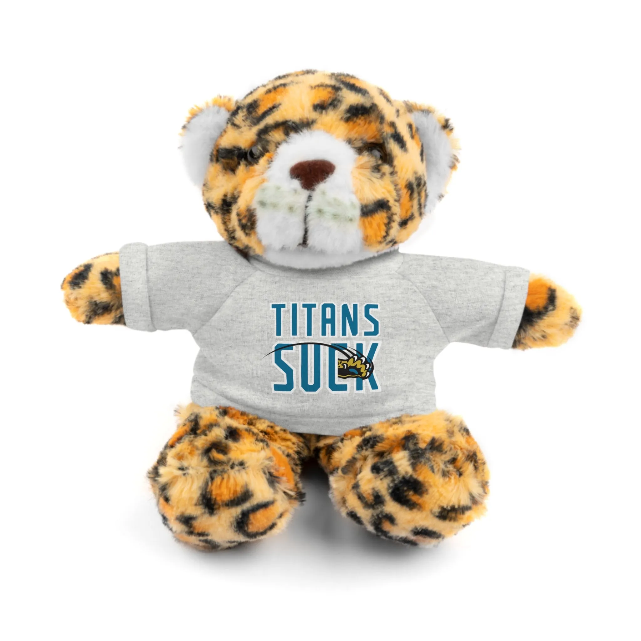 Titans Suck (for Jaguars fans) - Stuffed Jaguar with Tee