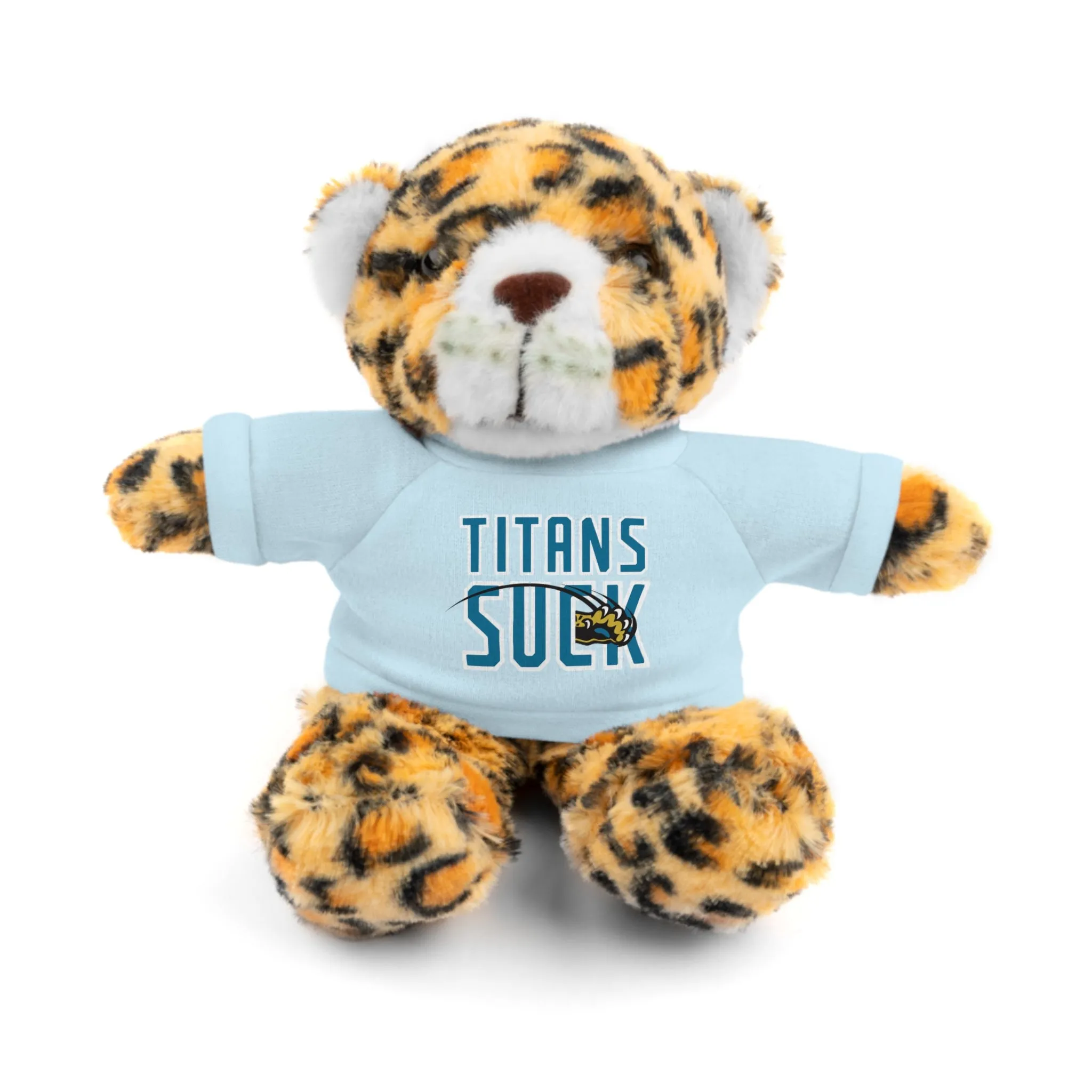 Titans Suck (for Jaguars fans) - Stuffed Jaguar with Tee