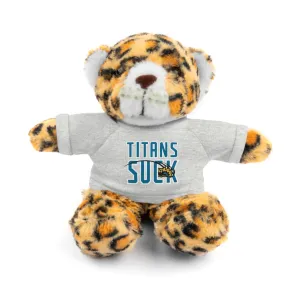 Titans Suck (for Jaguars fans) - Stuffed Jaguar with Tee